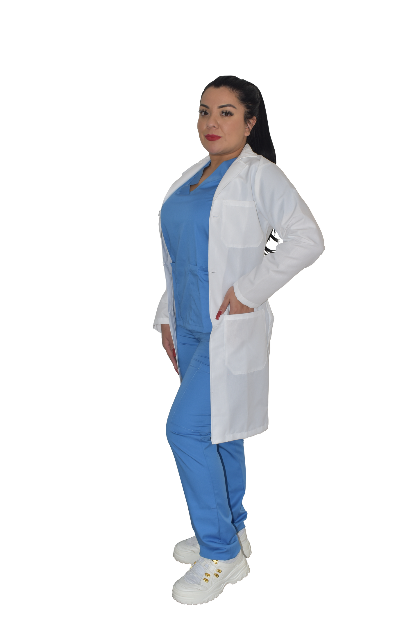 Bata Médica Unisex Cásica