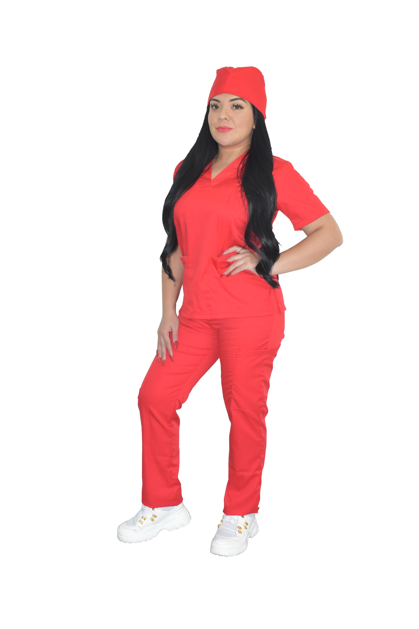 Conjunto Quirúrgico Dama Recto Repelente Spandex